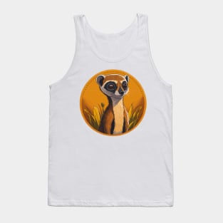 Meerkat Portrait Tank Top